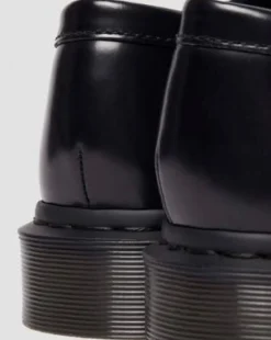Adrian Snaffle Smooth Leather -tupsuloaferit in Musta