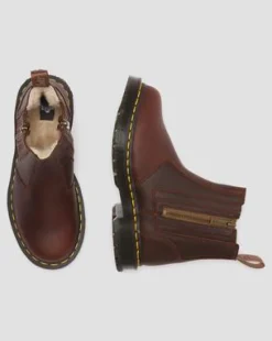 2976 Alyson DM's Wintergrip Chelsea -Bootsit in Ruskea