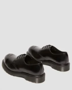 1461 Analine Leather Steel Toe -kengät in Musta
