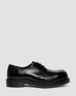 1461 Analine Leather Steel Toe -kengät in Musta