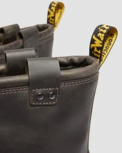 Anistone Lo Leather Biker -maiharit in Hiilenharmaa