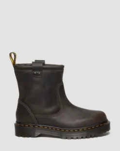 Anistone Lo Leather Biker -maiharit in Hiilenharmaa
