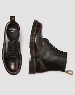 1460 Arcadia Leather -maiharit in Kirsikanpunainen