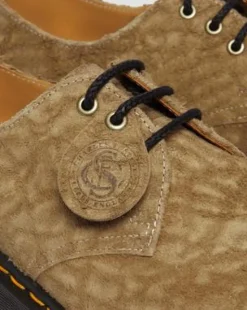1461 Bex Made in England Emboss Suede Oxford-kengät in Savannah Tan