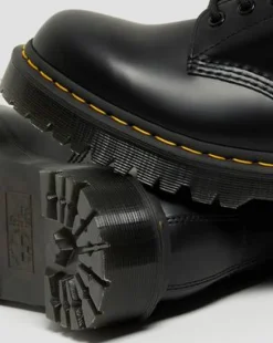 1460 Bex Smooth Leather Platform -maiharit in Musta