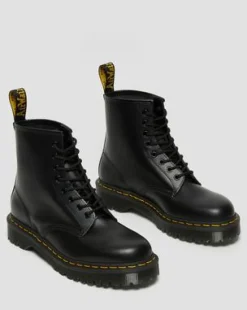 1460 Bex Smooth Leather Platform -maiharit in Musta
