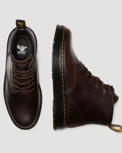 Brookline Crazy Horse -nahkaiset chukka-maiharit in Tummanruskea