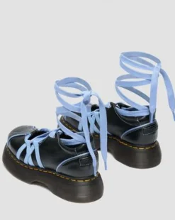 Buzz Ballerina Gloss Leather -kengät in Musta