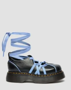 Buzz Ballerina Gloss Leather -kengät in Musta