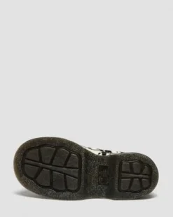Buzz 5-Eye Dalmatian Hair On Leather -kengät in Kerma & Musta