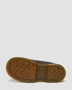 Buzz 5-Eye Flower Grizzly Leather -kengät in Tummanruskea