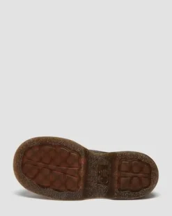 Buzz 5-Eye Grizzly Leather -kengät in Tummanruskea