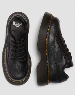 Buzz 5-Eye Milled Nappa Leather -kengät in Musta