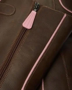 Buzz Hi Wyoming Leather -saappaat in Tummanruskea