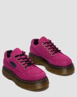 BUZZ 5-REIKÄISET MILLED NUBUCK -KENGÄT in Vaaleanpunainen