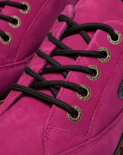 BUZZ 5-REIKÄISET MILLED NUBUCK -KENGÄT in Vaaleanpunainen