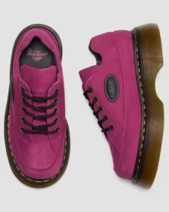BUZZ 5-REIKÄISET MILLED NUBUCK -KENGÄT in Vaaleanpunainen