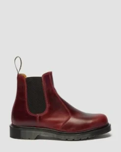 2976 Classic Calf Leather Chelsea -bootsit in Burgundi