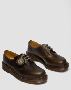 1461 Classic Calf Leather -kengät in Sepia Grey