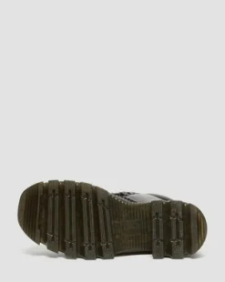 Corran 3-Eye Atlas Leather Heeled -maiharit in Musta