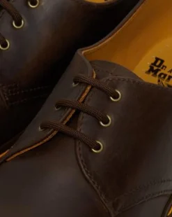 1461 Crazy Horse Leather Oxford -kengät in Ruskea