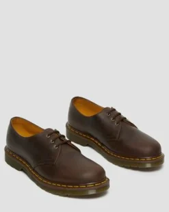 1461 Crazy Horse Leather Oxford -kengät in Ruskea