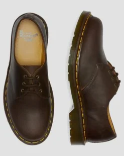 1461 Crazy Horse Leather Oxford -kengät in Ruskea