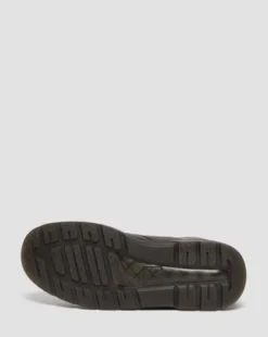 Crewson Leather Lace Up -maiharit in Tummanruskea