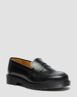 Delapre Penny -loaferit in Musta