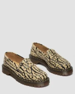 Delapre Suede -loaferit in Tiikinruskea & Musta