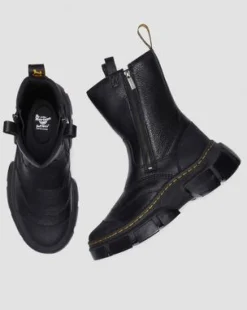 DMXL Rigger Leather -saappaat in Musta