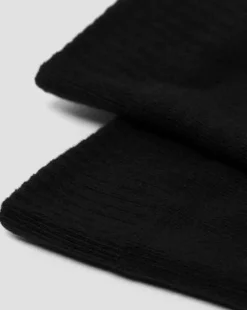 Double Doc Organic Cotton Blend -sukat in Musta