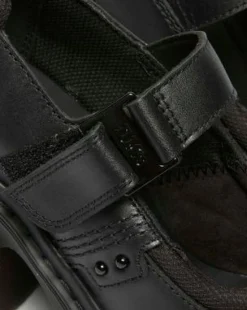 Eviee Tech Strap Mary Jane -Korkokengät in Musta