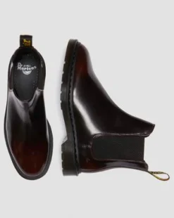 Graeme Arcadia Leather Chelsea-nilkkurit in Kirsikanpunainen