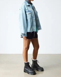 Jadon II Mono Vegan Platform -maiharit in Musta