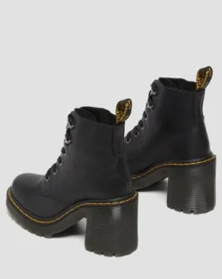 Jesy Sendal Leather -korkokengät in Musta