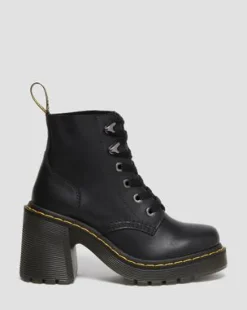 Jesy Sendal Leather -korkokengät in Musta