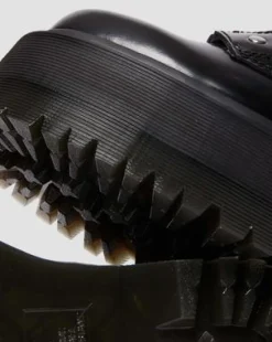 Jetta Hi Max Buttero Leather Platform -maiharit in Musta