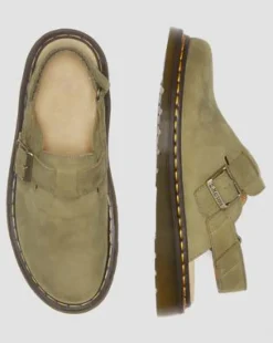 Jorge II Tumbled Nubuck -pistokkaat in Muted Olive