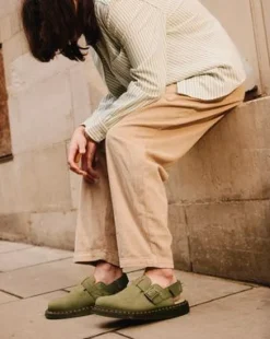 Jorge II Tumbled Nubuck -pistokkaat in Muted Olive