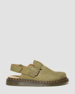 Jorge II Tumbled Nubuck -pistokkaat in Muted Olive