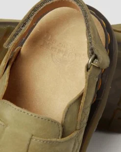 Jorge II Tumbled Nubuck -pistokkaat in Muted Olive
