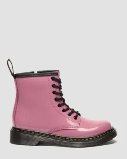 Junior 1460 Patent Lamper Leather -maiharit in Dms Pinkki