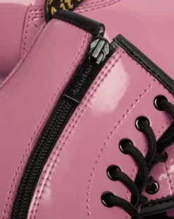 Junior 1460 Patent Lamper Leather -maiharit in Dms Pinkki
