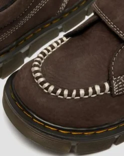 Junior Raffe Strap Tumbled Nubuck Strap -kengät in Tummanruskea