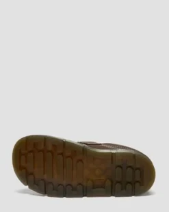 Junior Raffe Strap Tumbled Nubuck Strap -kengät in Tummanruskea