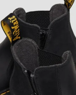 Junior 2976 Wintergrip Suede Chelsea -bootsit in Musta