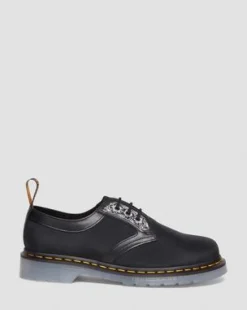 1461 King Nerd Leather Shoes in Musta