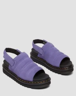 Kole Suede -sandaalit in Purppura
