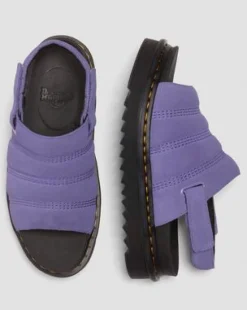 Kole Suede -sandaalit in Purppura